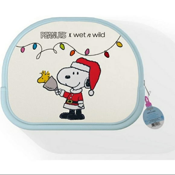 Limited Edition Wet N Wild Peanut Collection Peanuts Makeup Bag - Picture 5 of 6